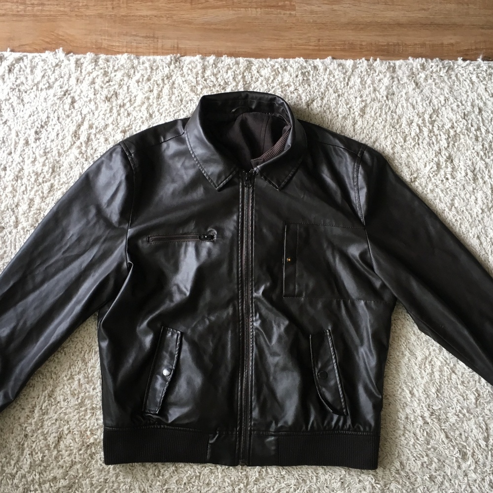 American Rag Men's Hooded Bomber Jacket (XL)